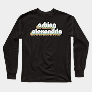 Retro Asking Alexandria Long Sleeve T-Shirt